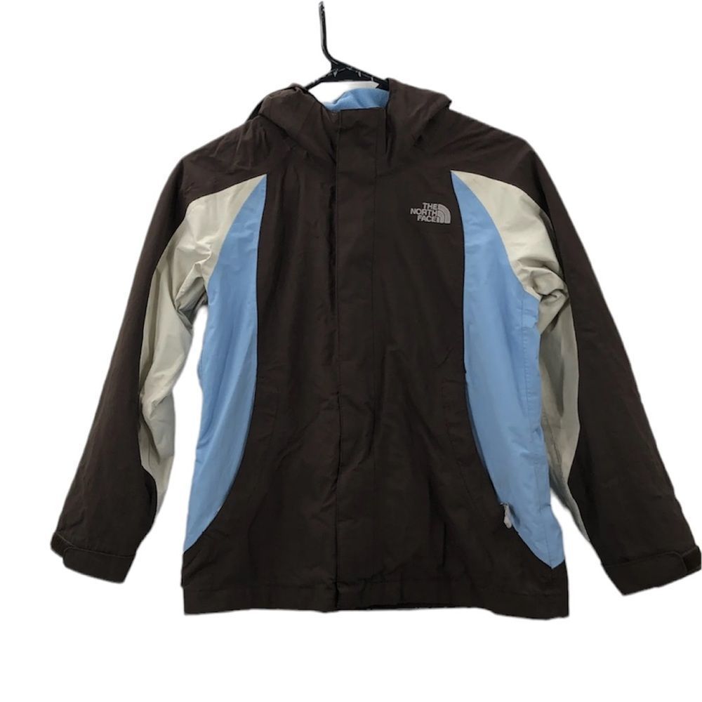 - THE north face girls black long sleeve pockets outdoor casual jacket siz…